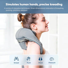 Load image into Gallery viewer, Foreverlily 26W Neck &amp; Shoulder Massager Wireless Back Kneading Shawl
