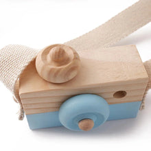 Load image into Gallery viewer, Wooden Fashion Camera Montessori Baby Toy Pendant
