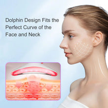 Load image into Gallery viewer, 3 in 1 EMS Neck Face Beauty Device with Thermal Neck Lifting Vibration LED Facial Massager Double Chin Remover Skin Care Tool
