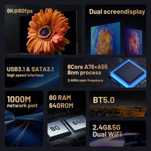 Load image into Gallery viewer, Kinhank Super Console X5 PRO Retro Video Game Console RK3588 8GDDR4 with 4T HDD 16000+ Games Plug and Play for PS2/PS1/SS/DC/N64
