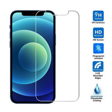 Load image into Gallery viewer, 4Pcs Protective Glass for IPhone 13 11 12 Pro Max Screen Protector for IPhone XR XS Max 6 7 8 Plus Full Cover Tempered Glass Unbreakable Screen Protector With Edge to Edge Coverage iPhone Glass
