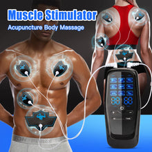 Load image into Gallery viewer, EMS Eletric Muscle Stimulation USB Physiotherapy Tens Unit Machines Pulse Impulse Mini Full Body Massager Slimming Machine
