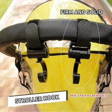 Load image into Gallery viewer, Cartoon Stroller Hook Set Umbrella &amp; Car Seat Hooks

