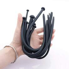 Load image into Gallery viewer, 8Ppcs/Set Silicone Urethral Dilators Soft Urethra Catheter Sounding Smooth Penis Plugs Urethral Rod Masturbator Sex Toys for Men

