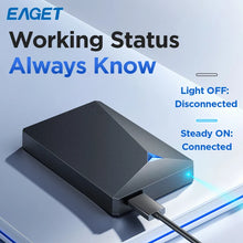 Load image into Gallery viewer, Eaget Portable External Hard Drive 1TB 5TB HDD 2.5 inch 5Gbps External Hard Disk Memory Compatible for PC Mac Desktop MacBook
