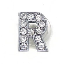 Load image into Gallery viewer, 1pcs Metal Shoes Charms Accessories Garden Rhinestones Letters Shoe Decorations Diy Charm For Crocs Pins Chain X-mas Women Gifts
