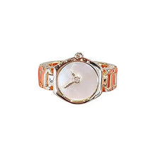 Load image into Gallery viewer, 2023 Unique Imitation Watch Design with Gold Color Open Ring, Gothic Girls&#39; Fashion Jewelry For Women Party Luxury Accessories
