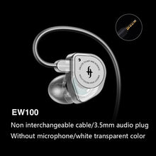 Load image into Gallery viewer, SIMGOT EW100 이어폰 유선이어폰 인이어 In-earHiFi Wired Headphone Dual-Magnetic-Circuit Dual-Cavity Dynamic For Computer Games Music Earplug
