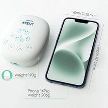 Load image into Gallery viewer, PHILIPS AVENT Portable Single Electric Breast Pump with Smart Massage &amp; Petal Stimulation – Mimics Baby’s Natural Sucking
