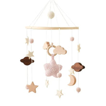 Load image into Gallery viewer, Wooden Baby Rattle Crib Mobile Holder for Newborns
