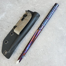 Load image into Gallery viewer, EDC Titanium alloy Crowbar Hand Outdoor Camping Gear EDC Multifunction Portable Tools
