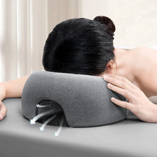 Load image into Gallery viewer, Face Down Memory Foam Pillow – Ergonomic Desk Nap &amp; Massage Pillow for Prone Resting, Travel &amp; Home Use
