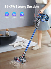 Load image into Gallery viewer, BUTURE JR500 450W 36000PA Suction Power Handheld Cordless Wireless Vacuum Cleaner Home Appliance 1.2L Dust Cup Removable Battery
