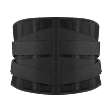 Load image into Gallery viewer, Lower Back Brace with 6 Stays – Orthopedic Lumbar Support Belt for Pain Relief, Sciatica &amp; Gym Use | Breathable Anti-Slip Waist Support
