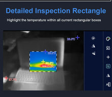 Load image into Gallery viewer, TOOLTOP T7 256*192 Android Type-C Thermal Imager 25Hz Mobile Thermal Imaging Camera for Solar Panel Power Device Fault Detect
