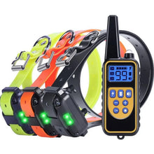 Load image into Gallery viewer, VIP Electric Dog Training Collar Waterproof Dog Bark Collar Pet With Remote Control Rechargeable Anti Barking Device Equipment
