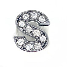 Load image into Gallery viewer, 1pcs Metal Shoes Charms Accessories Garden Rhinestones Letters Shoe Decorations Diy Charm For Crocs Pins Chain X-mas Women Gifts
