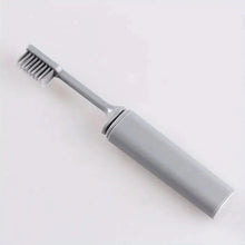 Load image into Gallery viewer, Portable Charcoal Folding Toothbrush - Compact Design for Travel, Camping, and Hiking
