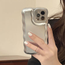 Load image into Gallery viewer, Women Luxury Gold Color Shockproof Phone Case for iPhone 14 13 12 11 Pro Max X Xs Max XR Shock-Absorbing Elegant Shiny Case for iPhone Strong iphone Back Cover
