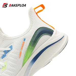 Baasploa 2022 New Women Walking Shoes Casual Breathable Sneakers Comfortable Female Running Shoes Light Tenis Women\'s Shoes