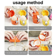 Load image into Gallery viewer, 3-1PC Egg Shell Opener Portable Egg Opener Kitchen Handheld Egg Shell Crusher Household Press Egg Shell Separator Kitchen Gadget
