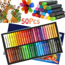 Load image into Gallery viewer, Artist Oil Pastel Set - 12/25/50 Colors, Non-Toxic Washable Crayons for Drawing &amp; Painting
