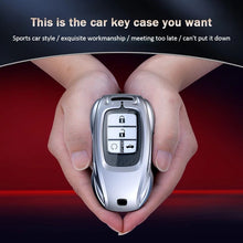 Load image into Gallery viewer, New Zinc Alloy Car Key Case Cover Shell High Quality for Honda Civic HRV CRV XRV CR-V Odyssey Pilot Fit Accord Car Accessories
