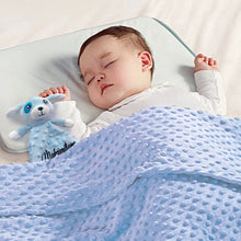Load image into Gallery viewer, Personalized Newborn Baby Blanket with Name &amp; Custom Stroller Gift Set
