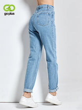 Load image into Gallery viewer, 2023 Harem Pants Vintage High Waist Jeans Woman Boyfriends Women&#39;s Jeans Full Length Mom Jeans Cowboy Denim Pants Vaqueros Mujer
