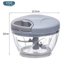 Load image into Gallery viewer, Home Kitchen Manual Ginger Grinder Garlic Mud Splasher Multifunctional Vegetable Cutter Handheld Meat Grinder Modern Minimalist

