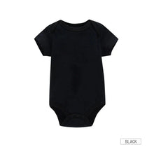 Load image into Gallery viewer, 3PCS Baby Bodysuit Set (0–12M) – Soft Cotton Solid Color Summer Rompers for Boys &amp; Girls
