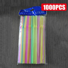 Load image into Gallery viewer, 50-1000Pcs Multicolor Drinking Straws – Milk Tea &amp; Party Supplies

