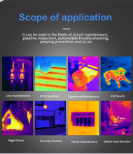 Load image into Gallery viewer, TOOLTOP T7 256*192 Android Type-C Thermal Imager 25Hz Mobile Thermal Imaging Camera for Solar Panel Power Device Fault Detect

