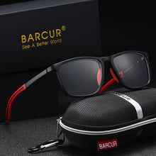 Load image into Gallery viewer, BARCUR Sports Style Anti-Blue Light Reading Glasses – Fashion Transparent PC Frame for Men and Women with Multiple Degrees Lightweight Rectangle Eyewear for Home Office and Daily Use
