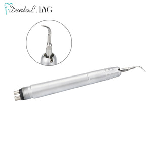 Dental Ultrasonic Air Scaler 2Holes/4 Holes Handpiece 3 Tips Air Scaling Polishin Tools Teeth Whitening Cleaner