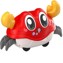 Load image into Gallery viewer, Interactive Crawling Crab Toy - Double Return Force &amp; Bubble Simulation | Fun Baby Sensory Toy for Toddlers
