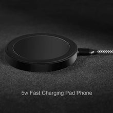 Load image into Gallery viewer, 5W Wireless Charger Pad Stand for iPhone 14 13 12 11 Pro X 8 Samsung Xiaomi Phone Chargers Induction Fast Charging Dock Station
