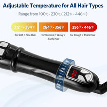 Load image into Gallery viewer, 25/28/32mm Ceramic Barrel Hair Curlers Automatic Rotating Curling Iron For Hair Iron Curling Wands Waver Hair Styling Appliances
