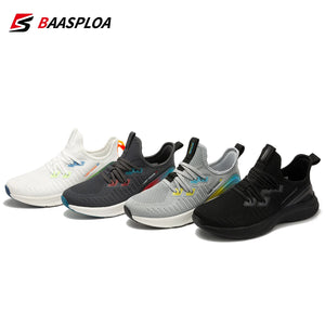 Baasploa 2022 New Women Walking Shoes Casual Breathable Sneakers Comfortable Female Running Shoes Light Tenis Women\'s Shoes