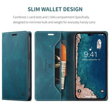 Load image into Gallery viewer, Vintage Wallet Case Card Holder Kickstand Built-in Magnetic Flip Leather Case for iPhone  Leather Cases for iPhone 14 13 12 11 Pro Max Mini XR XS Max 8 7 6s Plus Wallet Flip Cover
