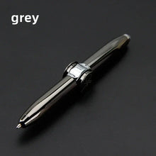 Load image into Gallery viewer, LED Gyro Spinner Pen – Multifunctional Metal Fidget Ballpoint Pen with Light | Stress Relief Spinning Pen for Writing, Focus &amp; Gifts
