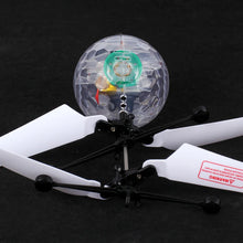Load image into Gallery viewer, Colorful Mini Drone Shinning LED RC drone Flying Ball Helicopter Light Crystal Ball Induction Dron Quadcopter Aircraft Kids Toys
