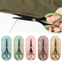 Load image into Gallery viewer, Color Scissors with Stainless Steel Blade - Safe Design for Paper Cutting, Crafts, and Office Use
