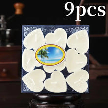 Load image into Gallery viewer, 9pcs Heart-Shaped Scented Tea Candles – Romantic Décor for Valentine's Day, Weddings, and Anniversaries
