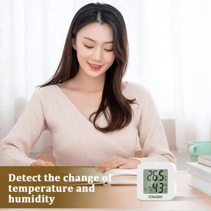 Mini LCD Digital Thermometer Hygrometer Electronic Humidity Temperature Measuring Air Comfort Indicator Thermometer Sensor