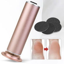 Load image into Gallery viewer, Electric Foot Callus Remover Foot Care File Heels Dead Skin Pedicure Tool Electronic Foot Grinder with 60 Replacement Sandpaper
