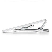 Load image into Gallery viewer, Simple Tie Clip Men Metal Copper Necktie Bar Clip Gold Silver Black 3 Bright Colors Best Gifts For Your Father Lover And Friends  Simple Classic Bar Clasp Practical Necktie Accessories Fashion Men Tie Clips Luxury Clothing Jewelry
