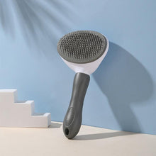 Load image into Gallery viewer, Pet Hair Remover Dog Brush Cat Comb Grooming Tools Dogs Accessories Cat Supplies Stainless Steel Beauty Massage Comb  Dog Cat Brush Pet Brush for Long and Short Hair with Self-Cleaning Brush
