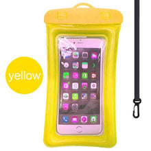 Load image into Gallery viewer, Universal Waterproof Phone Case Swim Bag For iPhone 11 13 Pro Max Water Sports Beach Pool Cover Universal Waterproof Phone Case  Waterproof Phone Pouch for iPhone
