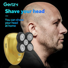Load image into Gallery viewer, Men's 5-in-1 electric shaver with 5 rotating blades, USB charging, multifunctional personal beauty set
